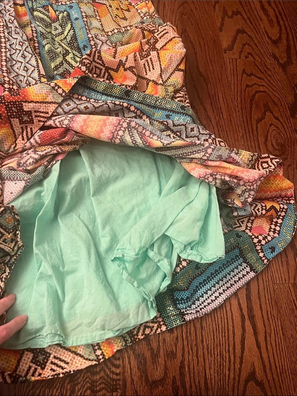 FARM Rio Banana Scarves Printed Midi Dress - Picture 8 of 9